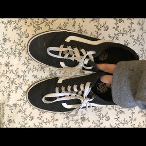 black and white vans
